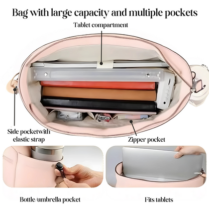 Women’s bag with thermal compartment