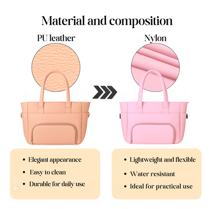 Women’s bag with thermal compartment